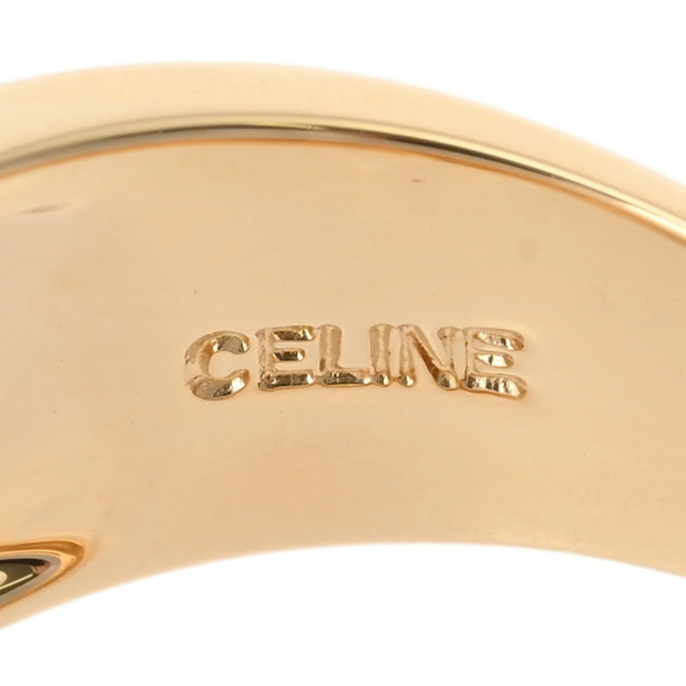 CELINE Diamond and Blue Sapphire Ring, Size #1, Women's, 18K Yellow Gold (YG)... - Picture 5 of 9